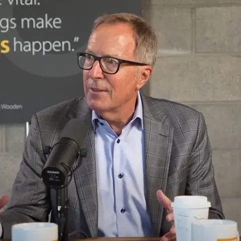 Steve Churm talking